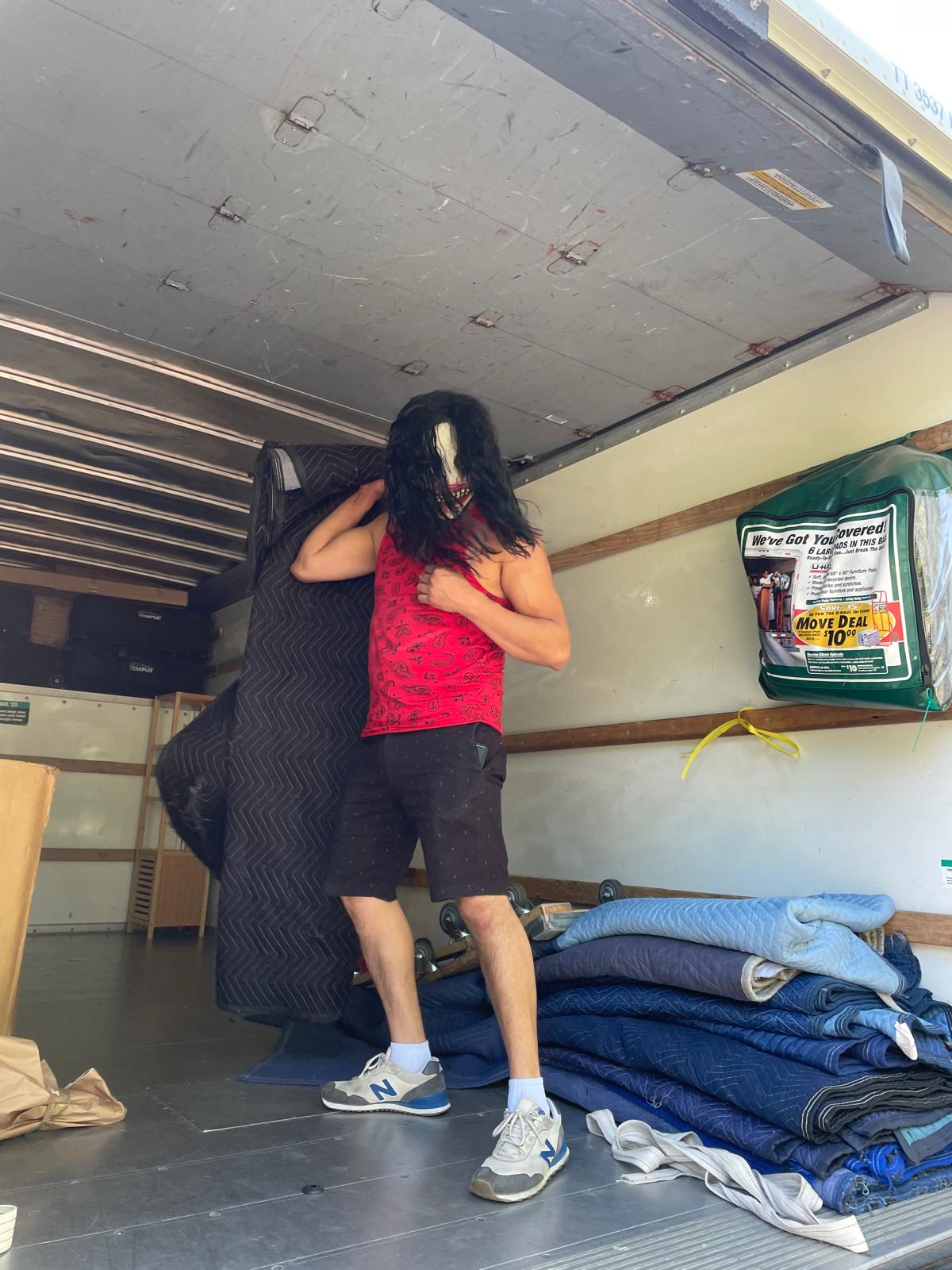 Residential move in progress