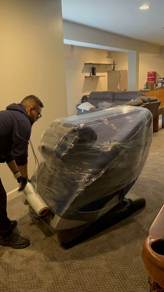 Residential move in progress