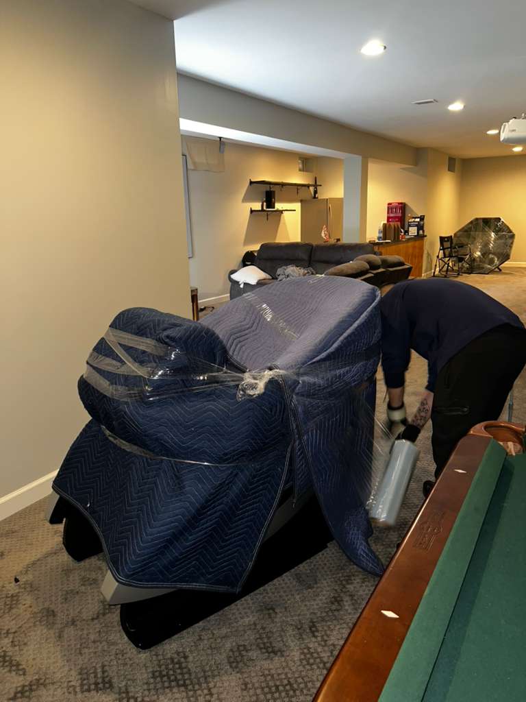 Residential move in progress