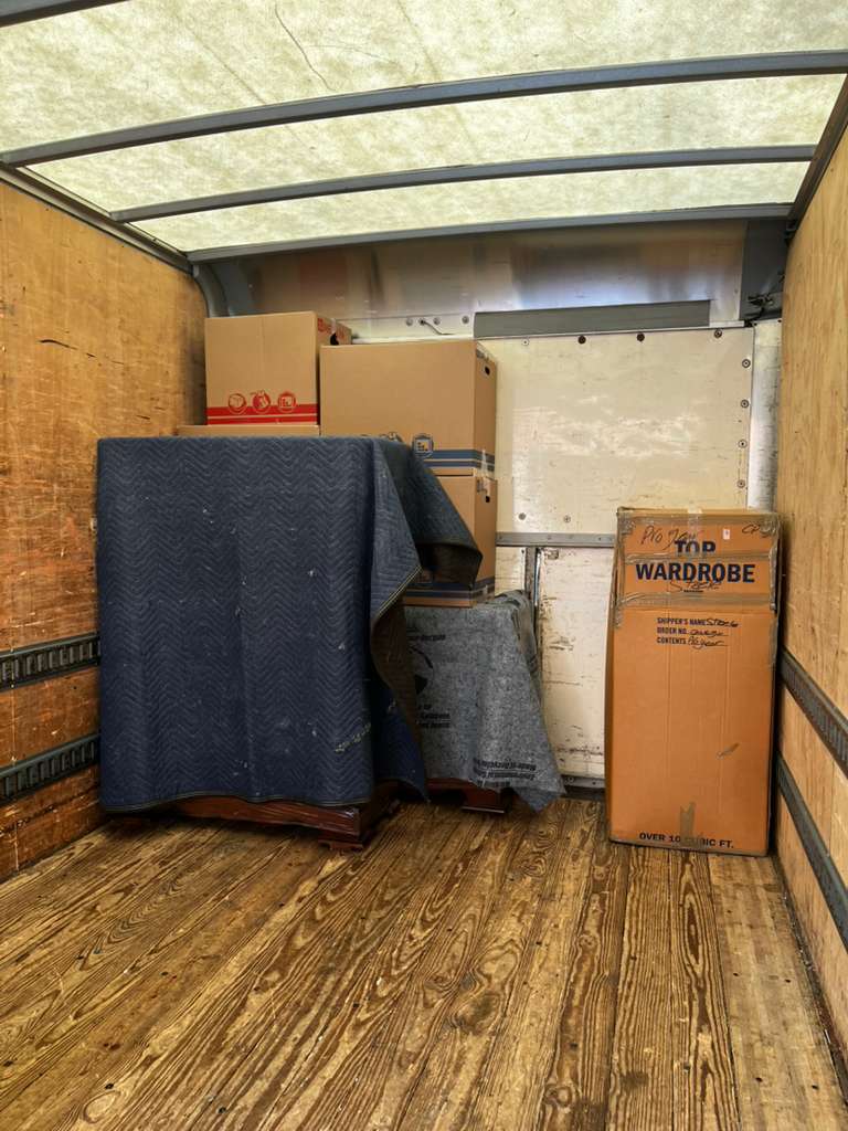 Residential move in progress