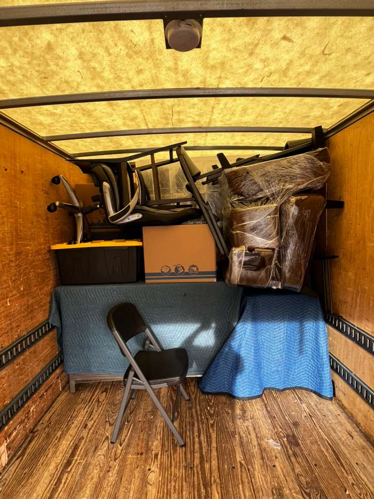 Residential move in progress
