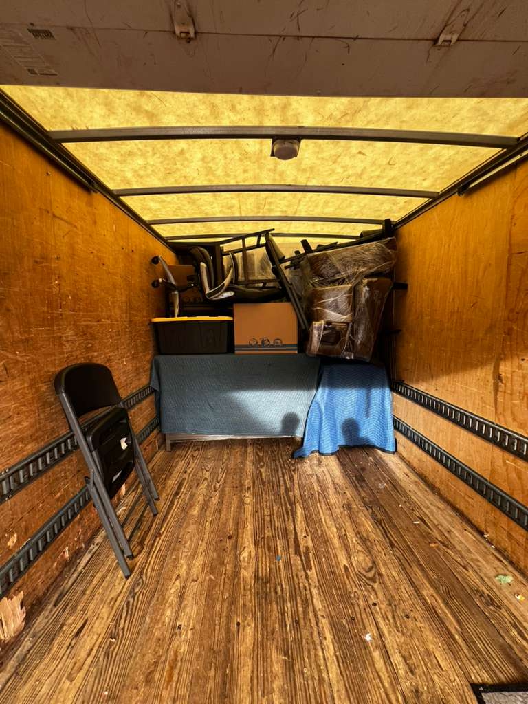 Residential move in progress