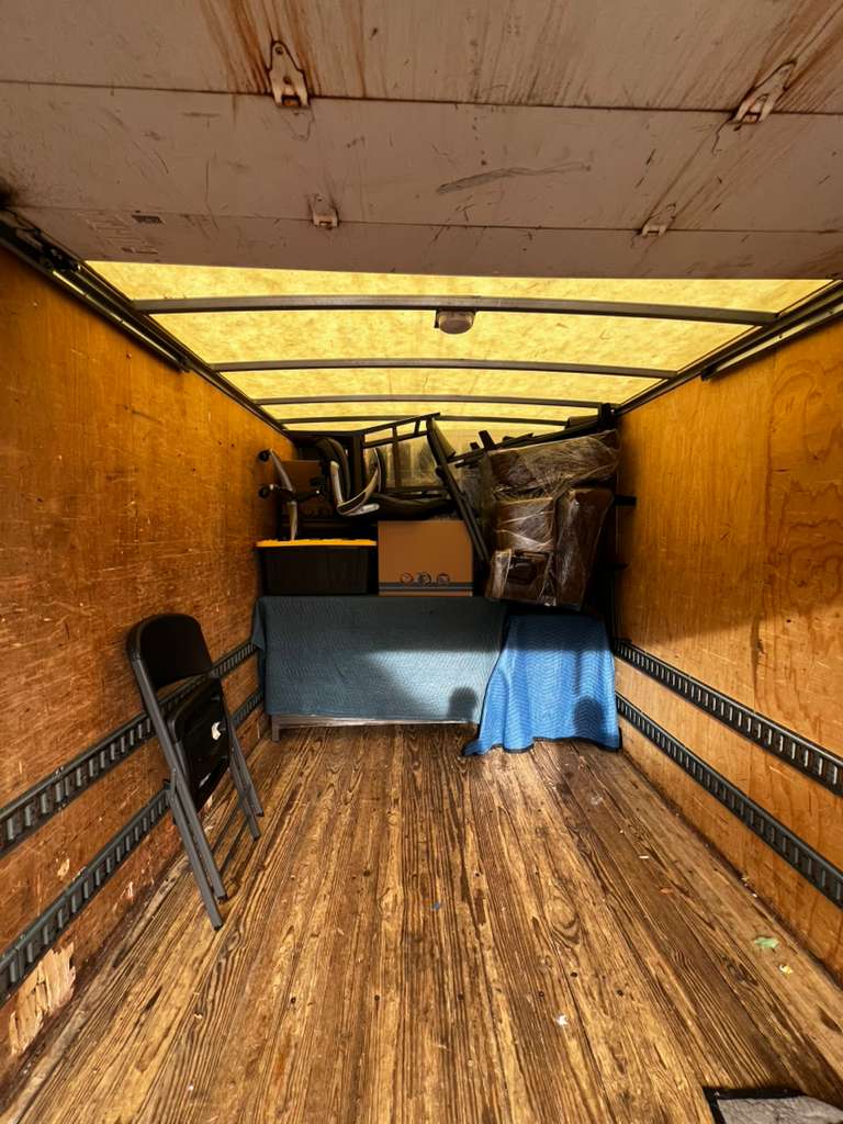 Residential move in progress
